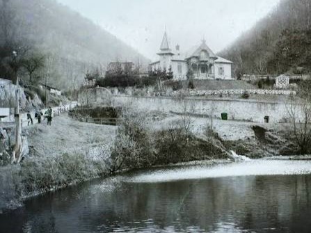 Az egykori Weidlich-villa Lillafüreden